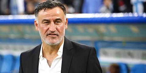 Christophe Galtier. (File Photo | AP)