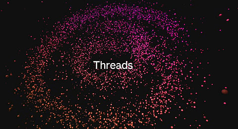 A screengrab of Threads webpage.