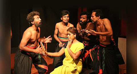 Padukalam is a modern version of Mahabharata for contemporary times.