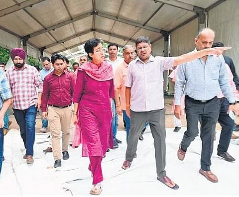 Revenue Minister Atishi