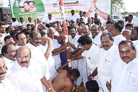 'Mugurthakaal' laid for AIADMK golden jubilee meet