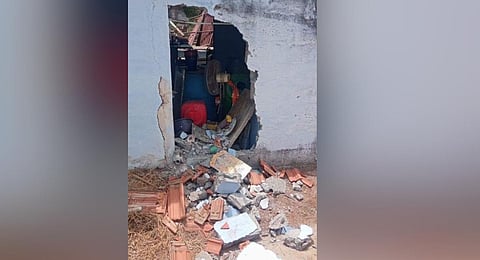 Members of the dominant community issued death threats and demolished a portion of poor man belonging to Most Backward Classes (MBC) in Kangeyam in Tiruppur district