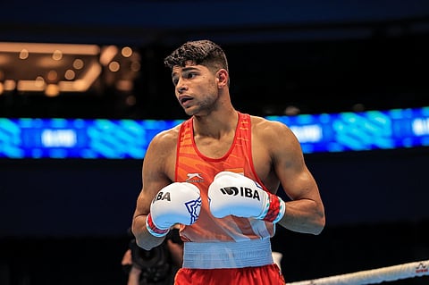 He packs a hefty punch: Nishant Dev.