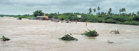 A file photo of Thenpennai river
