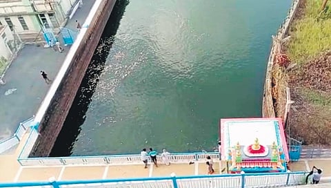 WRD officials said the canal modernisation works did not take place in full swing in May and June due to the disagreement among farmers | Express