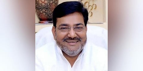 Outgoing UP state unit chief of the Congress party, Brijlal Khabri. (Photo | Brijlal Khabri Twitter)