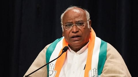 FILE - AICC president Mallikarjun Kharge. (Photo | PTI)