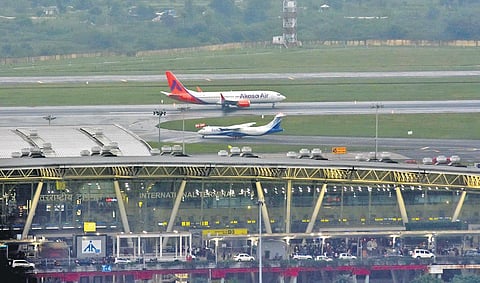 A view of Chennai airport from Trisulam Hills. Image used for representational purpose.
