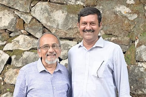 Kumara Varma and Mahesh Panju. (Photo | Express)