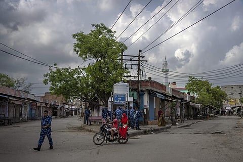 FILE - An uneasy calm in Nuh after the communal clashes of August 1, 2023. (Photo | AP)
