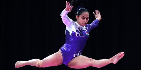 Gymnast Dipa Karmakar. (File Photo | PTI)