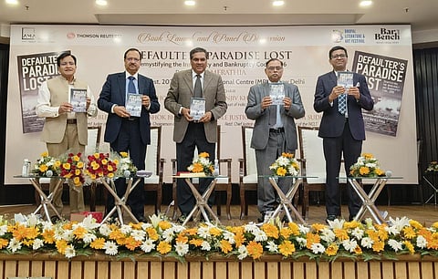Defaulter’s Paradise Lost: Demystifying The Insolvency and Bankruptcy Code is officially launched. (Photo | Special Arrangement)