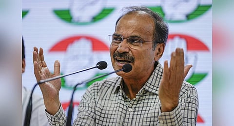 Congress leader Adhir Ranjan Chowdhury (File photo | PTI)