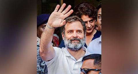 Congress leader Rahul Gandhi. (Photo | PTI)