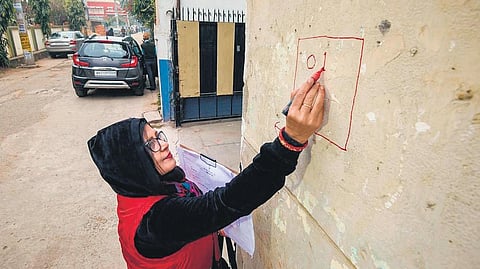 The caste census led to a spat between the ruling grand alliance and the opposition BJP (Photo | PTI)