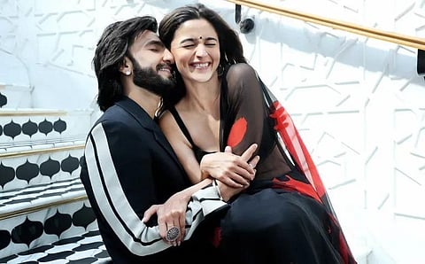 Ranveer Singh and Alia Bhatt in 'Rocky Aur Rani Kii Prem Kahaani'.