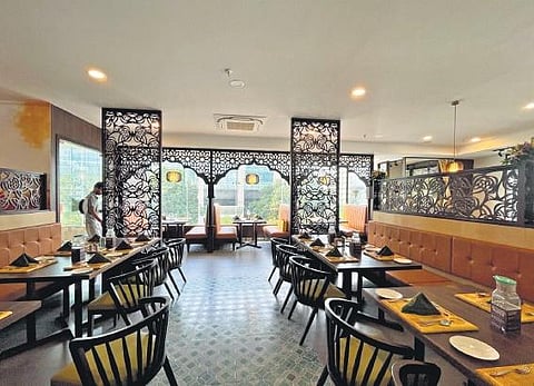 The new outlet of Sattvam in Hyderabad. (Photo | Express)