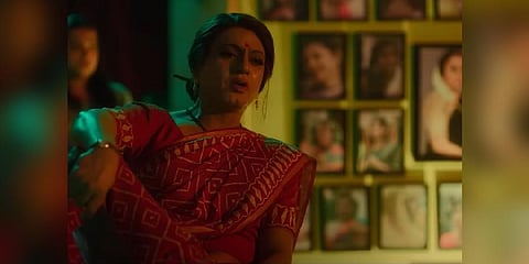A scene from the trailer of the movie 'Haddi' (Photo | YouTube)