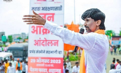 FILE - Maratha quota activist Manoj Jarange. (Photo | IANS)