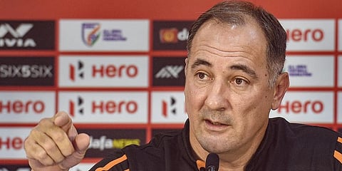 Indian men's football team coach Igor Stimac. (Photo | PTI)