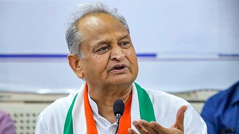 Rajasthan Chief Minister Ashok Gehlot. (File Photo | PTI)