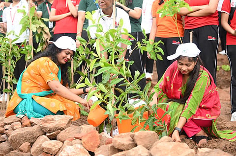 The Bhubaneswar Development Authority (BDA) on Sunday launched a mass plantation drive on the hill to revive its green cover under the recently launched ‘Sabuja Pahada’ (green hillocks) drive.