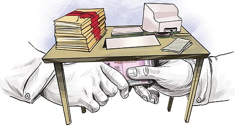 114 Kerala government officials caught taking bribe in 2 years