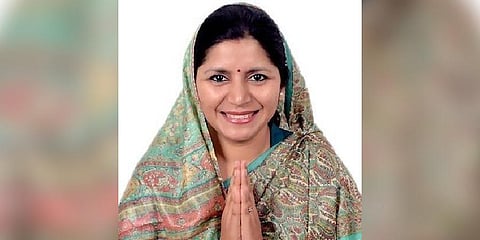 Richa Pandey Mishra, president of the Mahila Morcha of BJP in Delhi