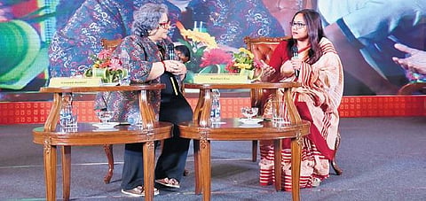 Journalist and author Kasturi Ray speaks to Kaveree Bamzai at OLF