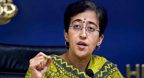 Delhi services Minister Atishi. (File photo)