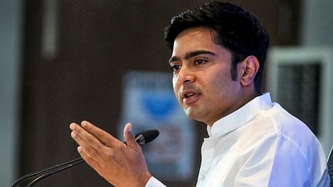 TMC MP Abhishek Banerjee blamed the Centre for not providing the train (File | PTI)