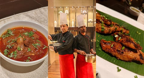 Seazzle, The Goan Food Festival in collaboration with guest chefs Peter Carmo Fernandes and Henzil Camillos Saldanha. (Photo | Express)