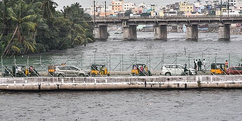 Image of Musi river used for representational purposes. (Photo | Express)