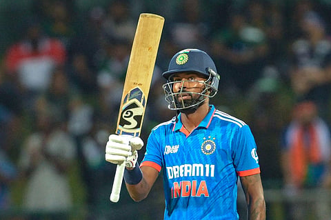 Indian Cricketer Hardik Pandya.