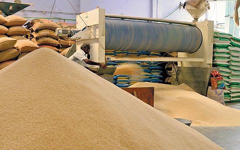 During 2022-23 kharif marketing season, paddy procurement rose to 43.84 lakh MT, and this year it is estimated to reach 47 to 48 lakh MT | Express