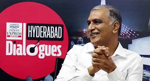 Bharat Rashtra Samithi leader and former Telangana Finance and Health Minister T Harish Rao.
