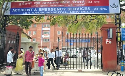 Lok Nayak Hospital, New Delhi.