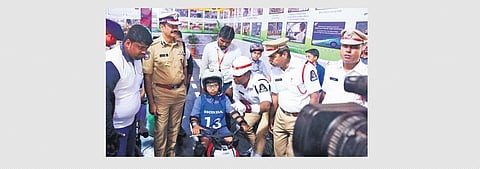 The police stall inaugurated on January 11, 2024.