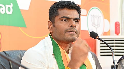 Tamil Nadu BJP chief K Annamalai.