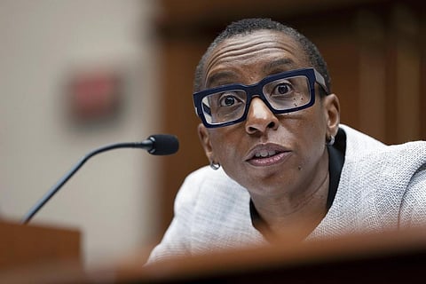 Harvard University President Claudine Gay (Photo | AP)