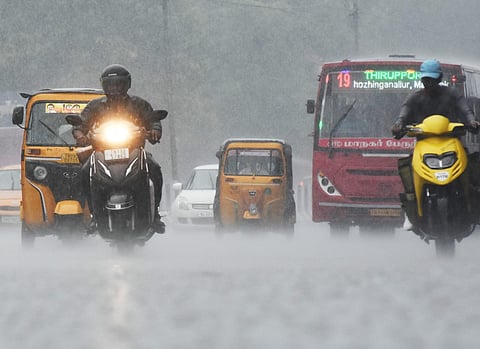 Rain lashed Chennai city on Thursday afternoon | Express