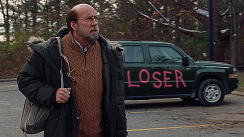 A still from the film 'Dream Scenario' starring Nicolas Cage. (Photo | IMDb)