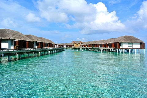 A beach resort on the Indian ocean in Maldives. (Photo | Pixabay)