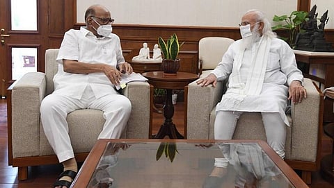 Sharad Pawar PM Modi Meet