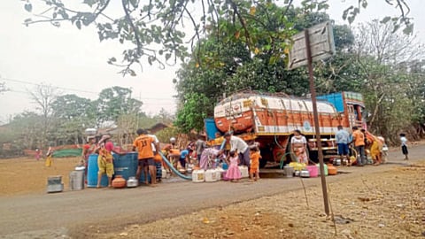 Tanker water supply