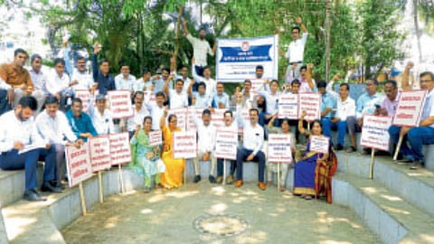 Tehsildar Protest