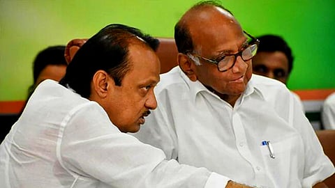Ajit Pawar Sharad Pawar