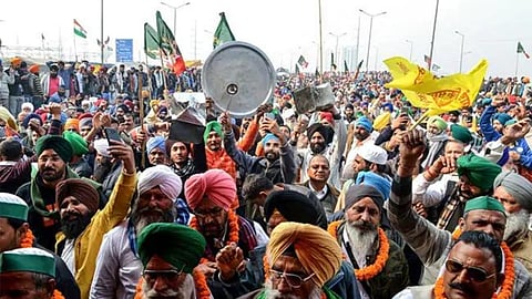 Farmer protest Delhi