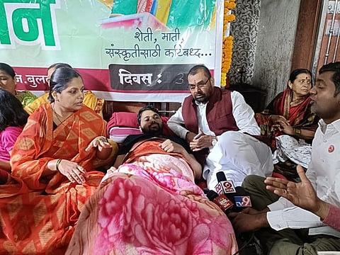 Ravikant Tupkar Protest