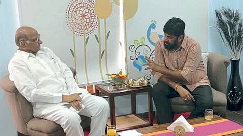 Bacchu Kadu Approached to Sharad Pawar
